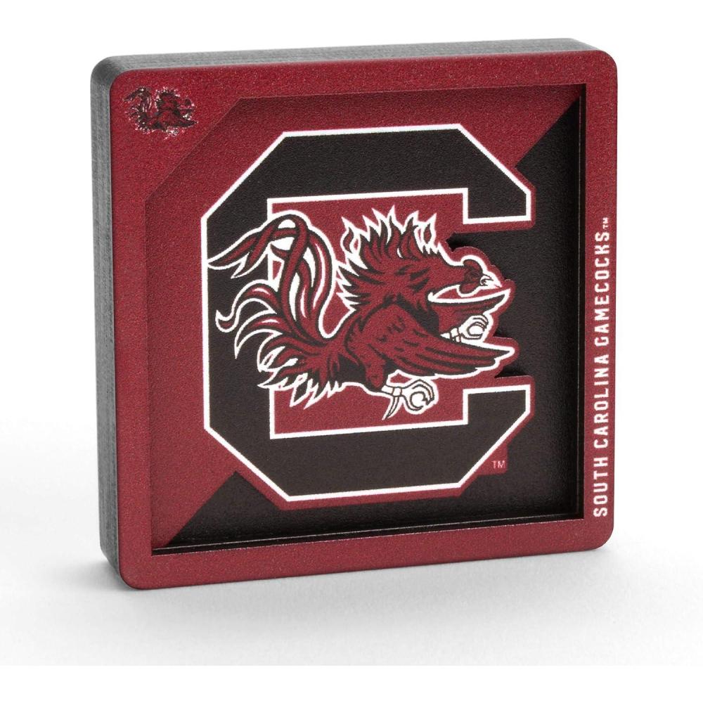 image:imageYouTheFan NCAA 3D Logo Series MagnetSouth Carolina Gamecocks