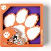 YouTheFan NCAA 3D Logo Series Magnet(Clemson Tigers)