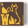 YouTheFan NCAA 3D Logo Series Magnet(Wyoming Cowboys)