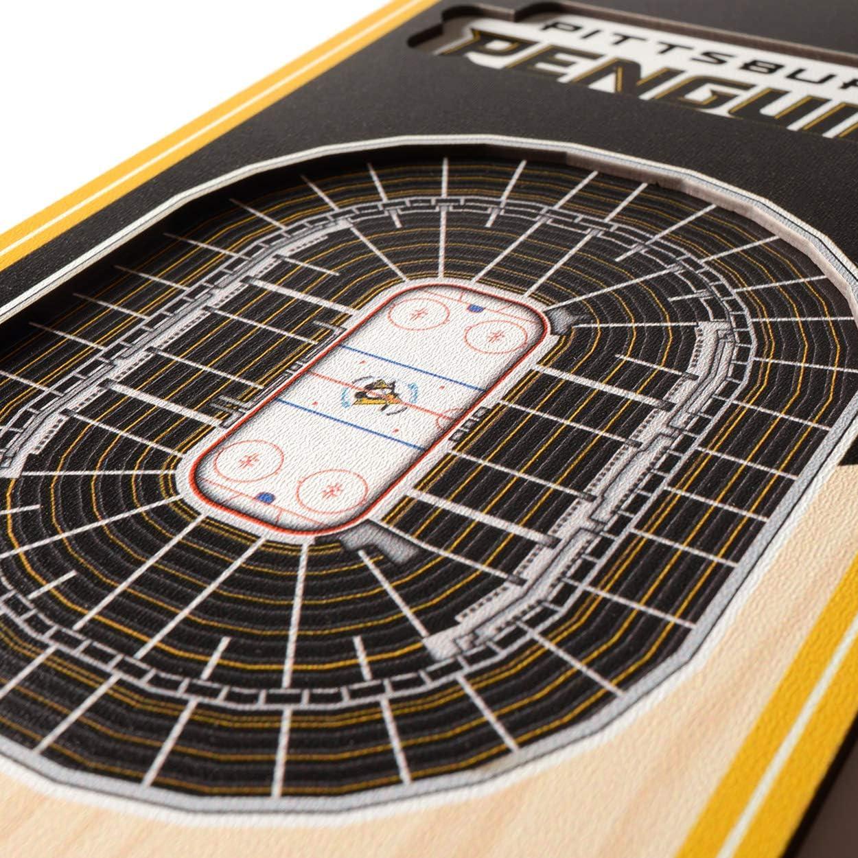 image:imageYouTheFan NHL 3D Stadium 6x19 BannerPittsburgh Penguins
