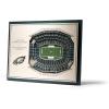 YouTheFan NFL 5-Layer StadiumView Wall Art(Philadelphia Eagles)