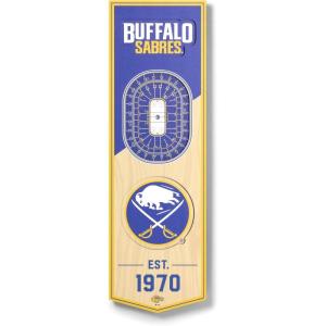 YouTheFan NHL 3D Stadium 6×19 Banner(Buffalo Sabres)