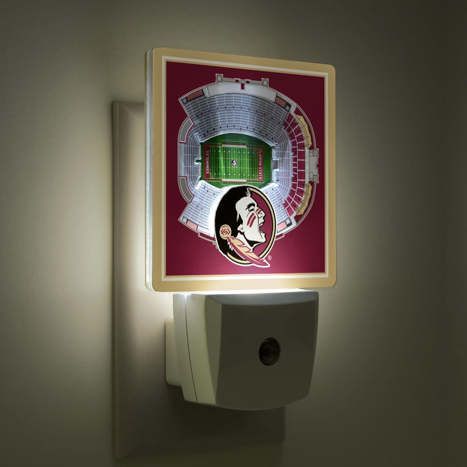image:imageYouTheFan NCAA Florida State Seminoles StadiumView Nite LightFlorida State Seminoles