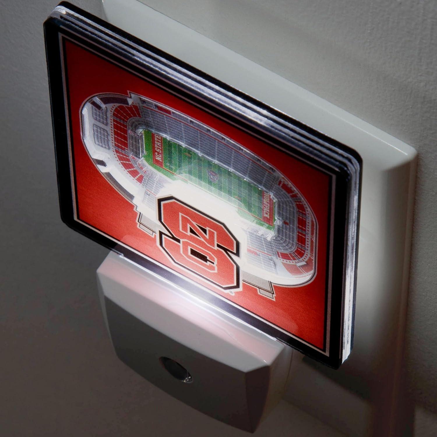 image:imageYouTheFan NCAA Florida State Seminoles StadiumView Nite LightNC State Wolfpack