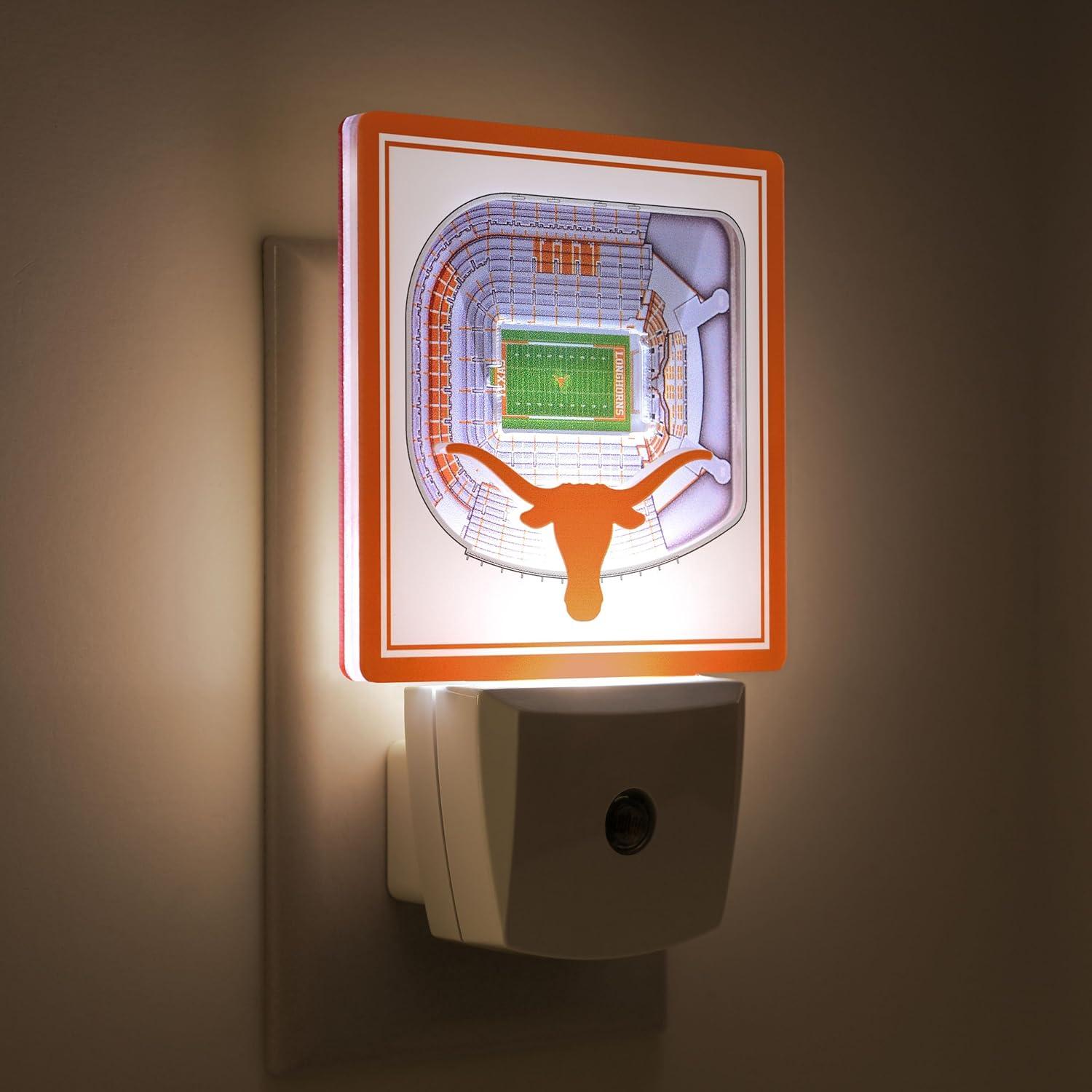 image:imageYouTheFan NCAA Florida State Seminoles StadiumView Nite LightTexas Longhorns