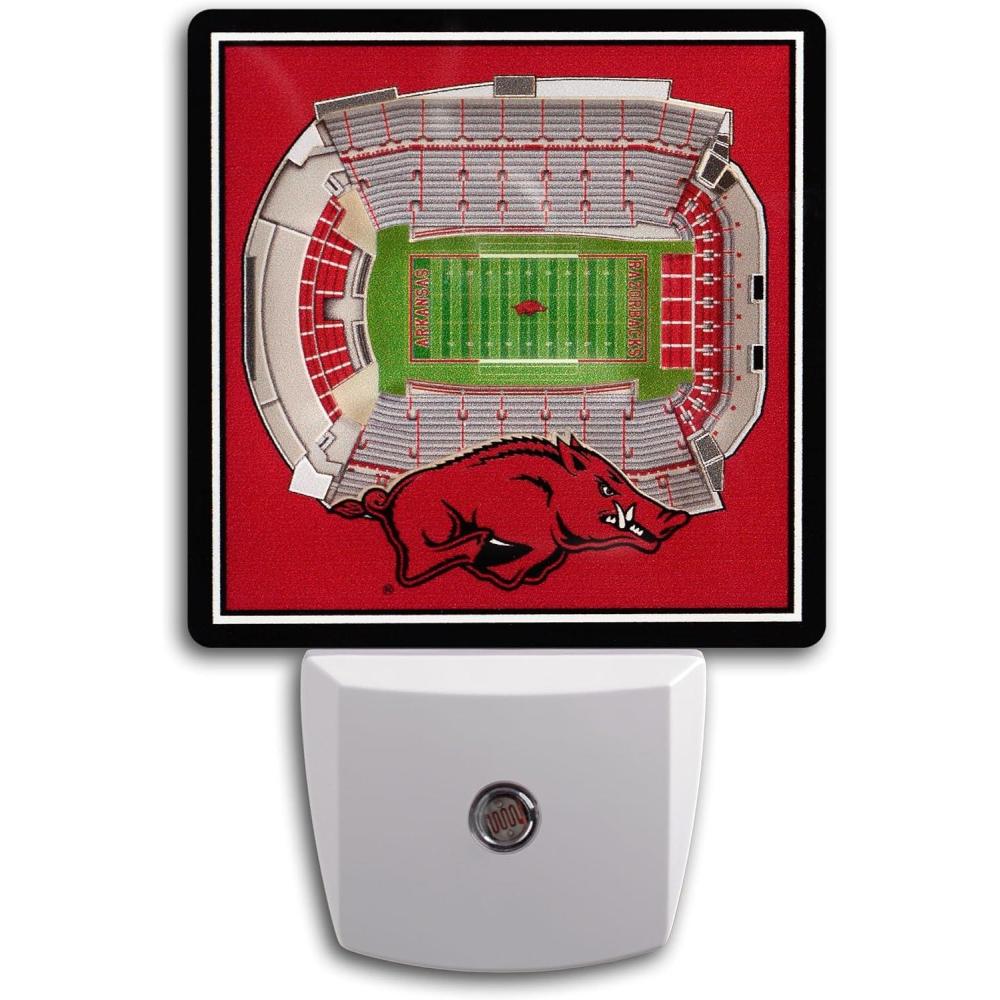 image:imageYouTheFan NCAA Florida State Seminoles StadiumView Nite LightArkansas Razorbacks