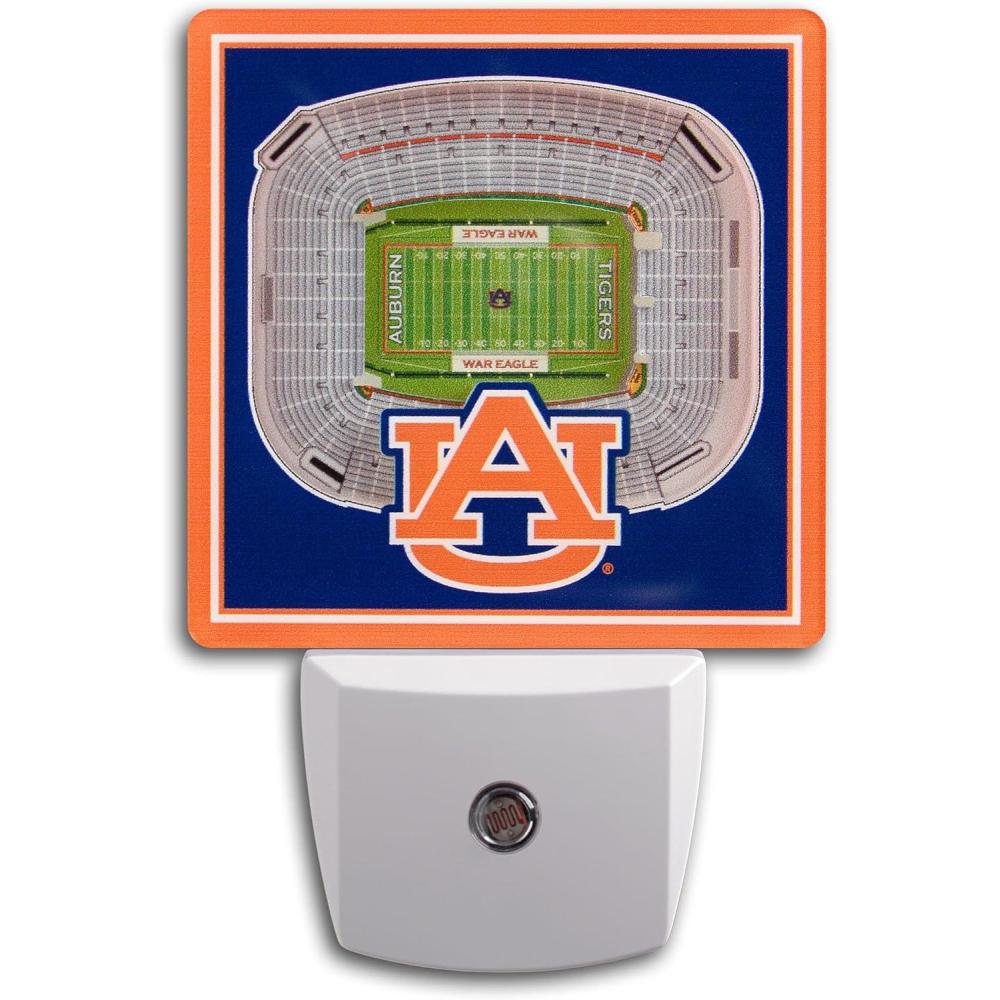 image:imageYouTheFan NCAA Florida State Seminoles StadiumView Nite LightAuburn Tigers