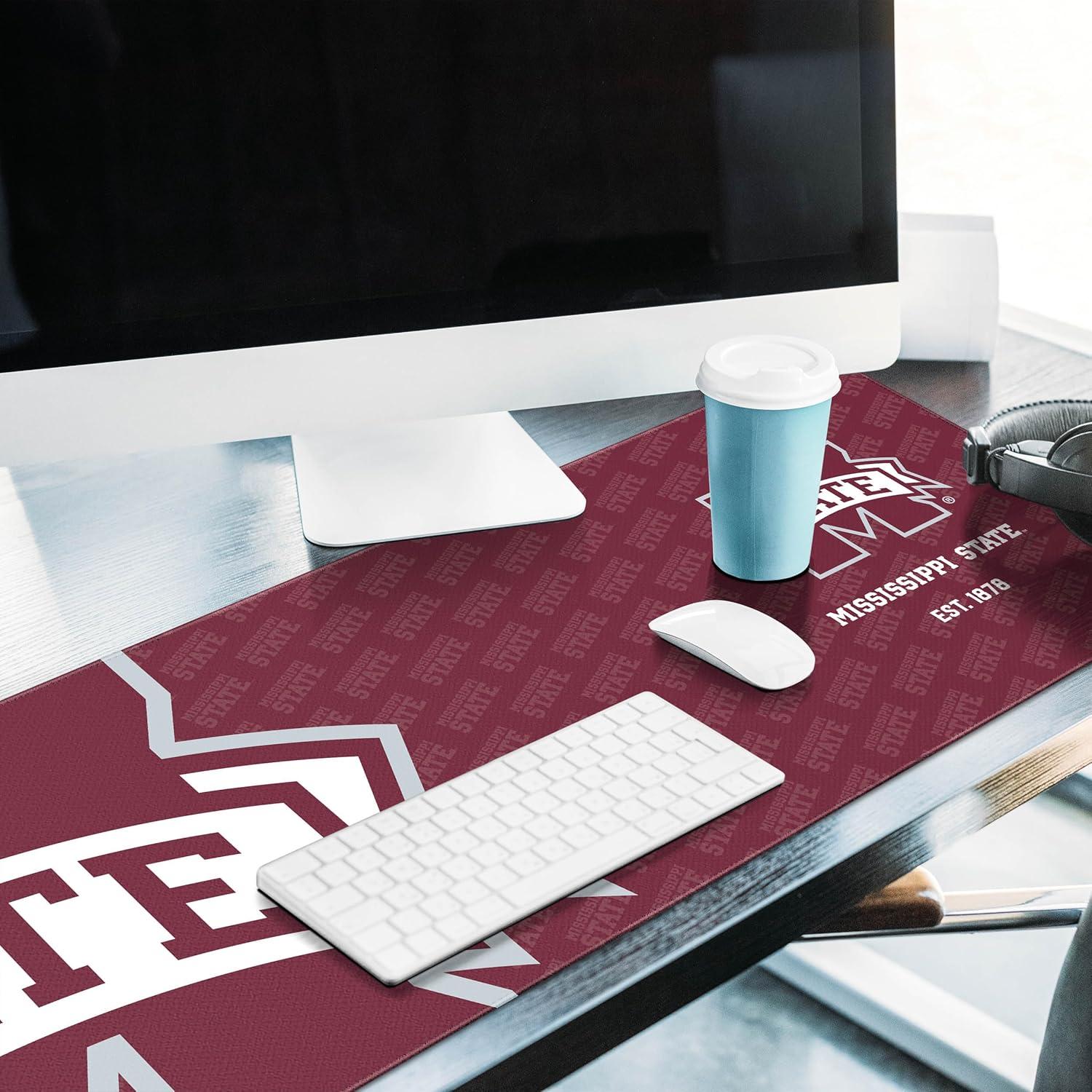 image:imageYouTheFan NCAA Mississippi State Bulldogs Logo Series Desk Pad SMU