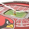 YouTheFan NFL Atlanta Falcons 3D StadiumView Clock(Arizona Cardinals)