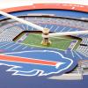 YouTheFan NFL Atlanta Falcons 3D StadiumView Clock(Buffalo Bills)