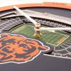 YouTheFan NFL Atlanta Falcons 3D StadiumView Clock(Chicago Bears)