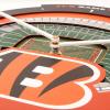 YouTheFan NFL Atlanta Falcons 3D StadiumView Clock(Cincinnati Bengals)
