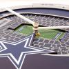 YouTheFan NFL Atlanta Falcons 3D StadiumView Clock(Dallas Cowboys)