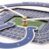 YouTheFan NFL Atlanta Falcons 3D StadiumView Clock(Indianapolis Colts)