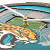 YouTheFan NFL Atlanta Falcons 3D StadiumView Clock(Jacksonville Jaguars)