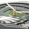 YouTheFan NFL Atlanta Falcons 3D StadiumView Clock(Philadelphia Eagles)