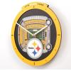 YouTheFan NFL Atlanta Falcons 3D StadiumView Clock(Pittsburgh Steelers)