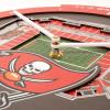 YouTheFan NFL Atlanta Falcons 3D StadiumView Clock(Tampa Bay Buccaneers)