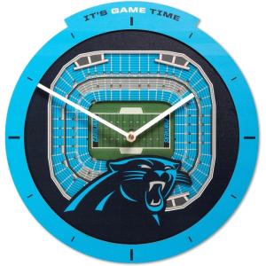 YouTheFan NFL Atlanta Falcons 3D StadiumView Clock(Carolina Panthers)