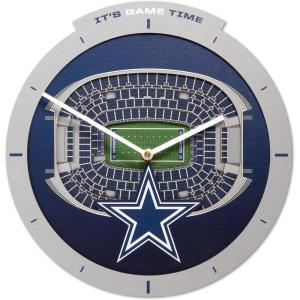 YouTheFan NFL Atlanta Falcons 3D StadiumView Clock(Dallas Cowboys)