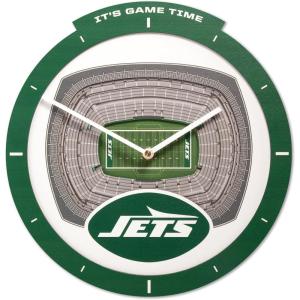 YouTheFan NFL Atlanta Falcons 3D StadiumView Clock(New York Jets)