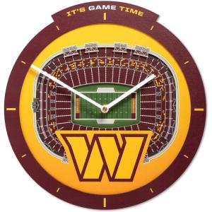YouTheFan NFL Atlanta Falcons 3D StadiumView Clock(Washington Commanders)