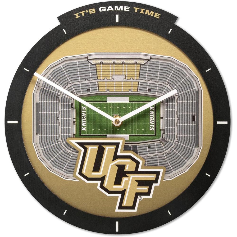 image:imageYouTheFan NCAA Arizona State Sun Devils 3D StadiumView ClockCentral Florida Knights