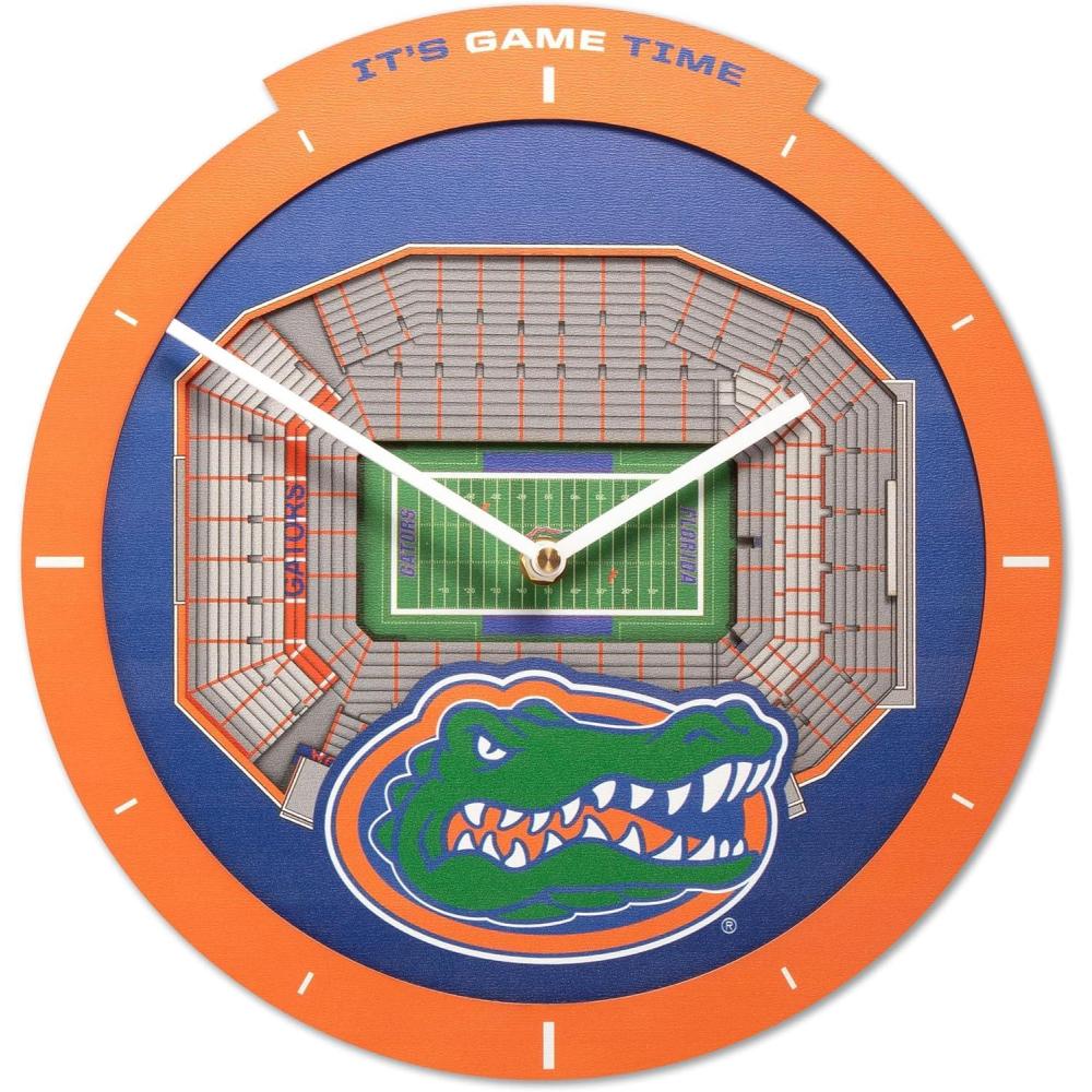 image:imageYouTheFan NCAA Arizona State Sun Devils 3D StadiumView ClockFlorida Gators