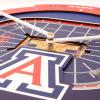 YouTheFan NCAA Arizona State Sun Devils 3D StadiumView Clock(Arizona Wildcats)