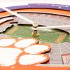 YouTheFan NCAA Arizona State Sun Devils 3D StadiumView Clock(Clemson Tigers)