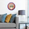 YouTheFan NCAA Arizona State Sun Devils 3D StadiumView Clock(Clemson Tigers)