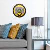 YouTheFan NCAA Arizona State Sun Devils 3D StadiumView Clock(Iowa Hawkeyes)