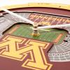 YouTheFan NCAA Arizona State Sun Devils 3D StadiumView Clock(Minnesota Golden Gophers)