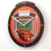YouTheFan NCAA Arizona State Sun Devils 3D StadiumView Clock(Oregon State Beavers)