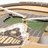 YouTheFan NCAA Arizona State Sun Devils 3D StadiumView Clock(Purdue Boilermakers Fb)