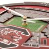 YouTheFan NCAA Arizona State Sun Devils 3D StadiumView Clock(South Carolina Gamecocks)