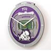 YouTheFan NCAA Arizona State Sun Devils 3D StadiumView Clock(Tcu Horned Frogs)