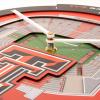 YouTheFan NCAA Arizona State Sun Devils 3D StadiumView Clock(Texas Tech Red Raiders)