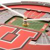 YouTheFan NCAA Arizona State Sun Devils 3D StadiumView Clock(Utah Utes)