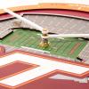 YouTheFan NCAA Arizona State Sun Devils 3D StadiumView Clock(Virginia Tech Hokies)