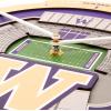 YouTheFan NCAA Arizona State Sun Devils 3D StadiumView Clock(Washington Huskies)