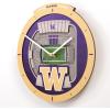 YouTheFan NCAA Arizona State Sun Devils 3D StadiumView Clock(Washington Huskies)