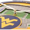 YouTheFan NCAA Arizona State Sun Devils 3D StadiumView Clock(West Virginia Mountaineers)