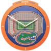 YouTheFan NCAA Arizona State Sun Devils 3D StadiumView Clock(Florida Gators)