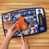 YouTheFan NHL Officially-Licensed Retro Series Cutting Board – Reversible Design for Double The Cutting Surface – Gentle on Knives, Team Message on Both Front and Back(Toronto Maple Leafs)
