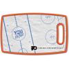 YouTheFan NHL Officially-Licensed Retro Series Cutting Board – Reversible Design for Double The Cutting Surface – Gentle on Knives, Team Message on Both Front and Back(Philadelphia Flyers)
