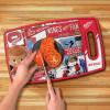 YouTheFan NHL Officially-Licensed Retro Series Cutting Board – Reversible Design for Double The Cutting Surface – Gentle on Knives, Team Message on Both Front and Back(Detroit Red Wings)