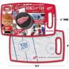 YouTheFan NHL Officially-Licensed Retro Series Cutting Board – Reversible Design for Double The Cutting Surface – Gentle on Knives, Team Message on Both Front and Back(Detroit Red Wings)