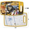 YouTheFan NHL Officially-Licensed Retro Series Cutting Board – Reversible Design for Double The Cutting Surface – Gentle on Knives, Team Message on Both Front and Back(Pittsburgh Penguins)