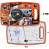 YouTheFan NHL Officially-Licensed Retro Series Cutting Board – Reversible Design for Double The Cutting Surface – Gentle on Knives, Team Message on Both Front and Back(Philadelphia Flyers)
